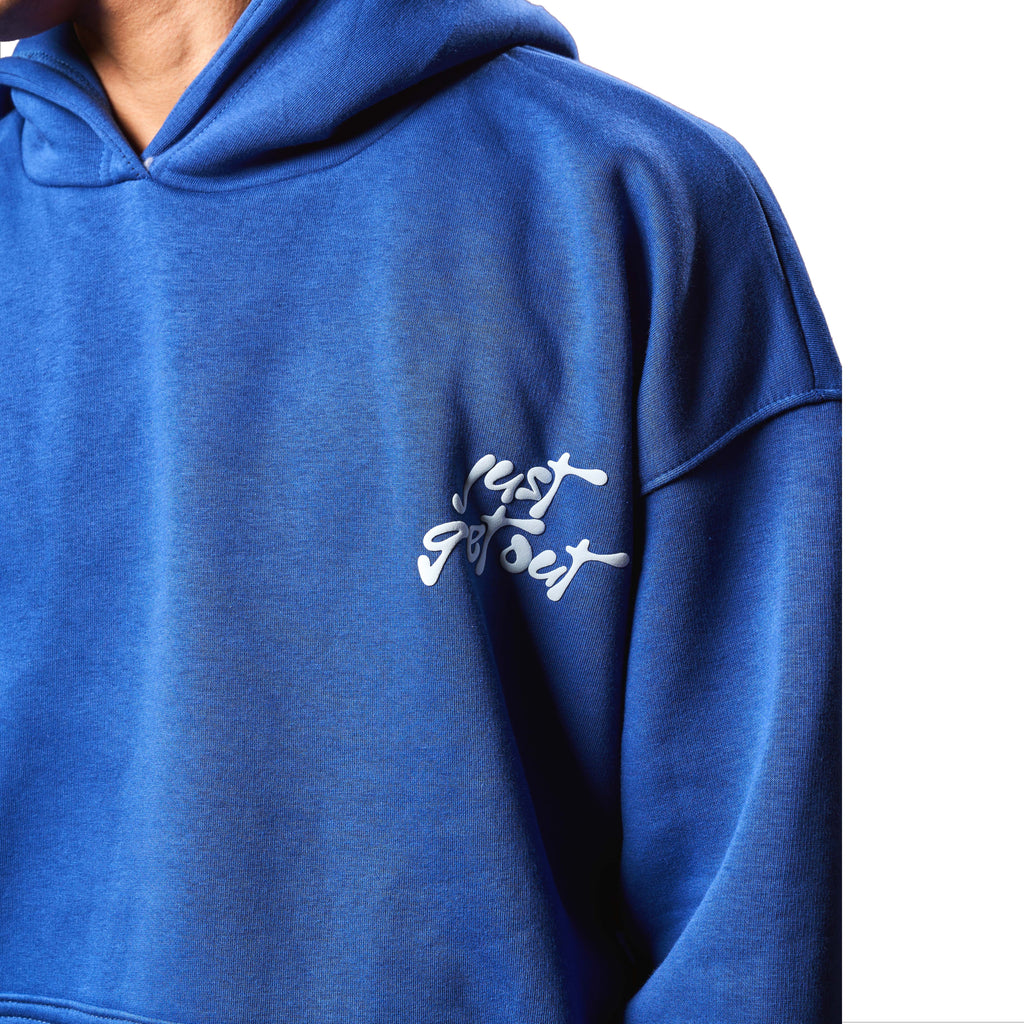 BLUE EXODUS HOODIE